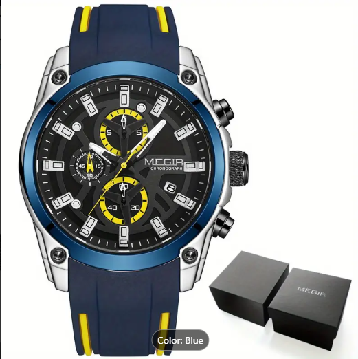 LUXURY Men's Fashion watche MEGIR