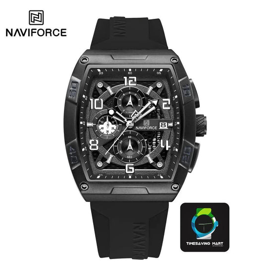 Naviforce NF8052 The Pinnacle of Rugged Luxury Waterproof Chronograph Watch for the Modern Man.